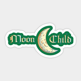 Moon Child Sticker